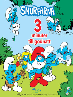 cover image of Smurfarna--3 minuter till godnatt